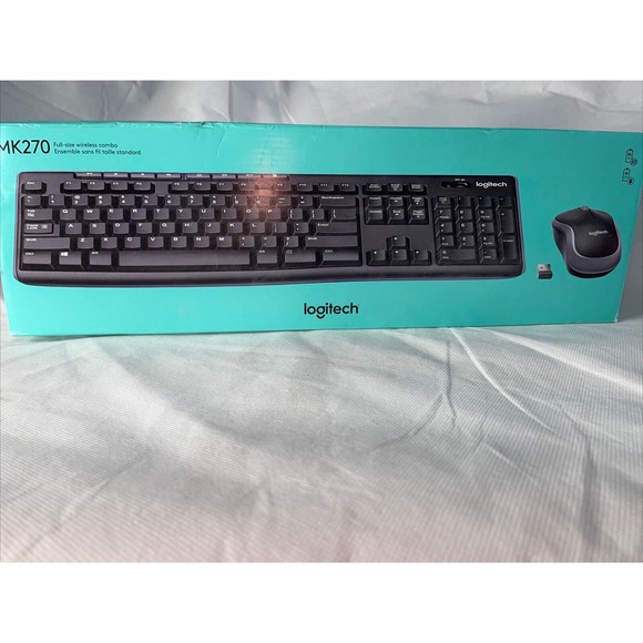 LOGITECH MK270 WIRELESS KEYBOARD AND MOUSE COMBO